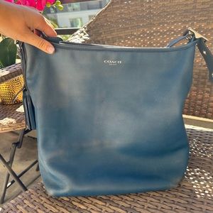 💙Coach PILOT Large Legacy Duffle Cobalt 19889P💙